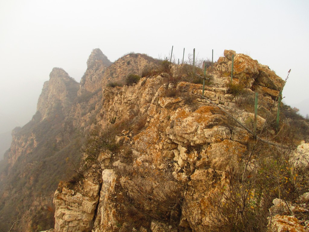 Grande muraglia cinese, sezione di Wohushan