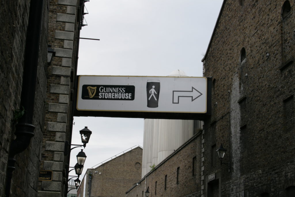 La Guinness Storehouse è l'attrazione turistica più visitata di Dublino