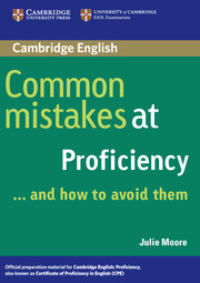 libro Common Mistakes at Proficiency... and How to Avoid Them