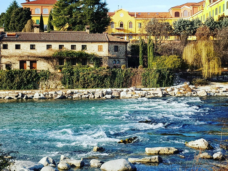fiume a Bassano del Grappa